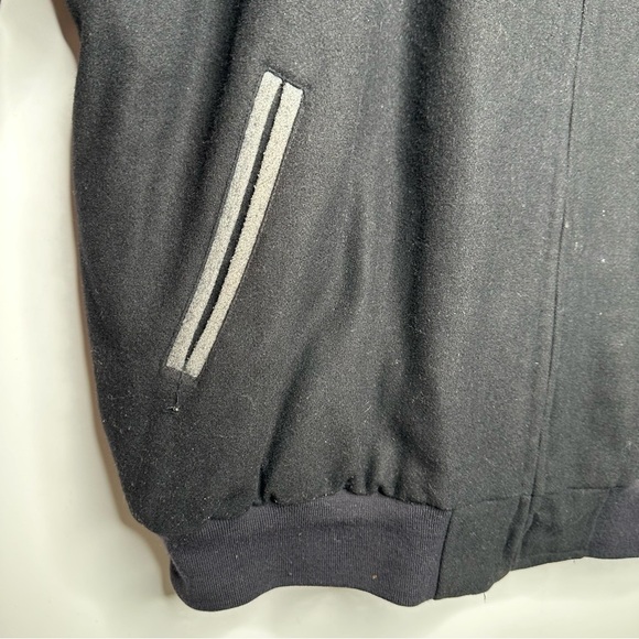 NFL Oakland Raiders Mitchell & Ness Vintage Wool Varsity Bomber Jacket 3XL - Picture 8 of 12